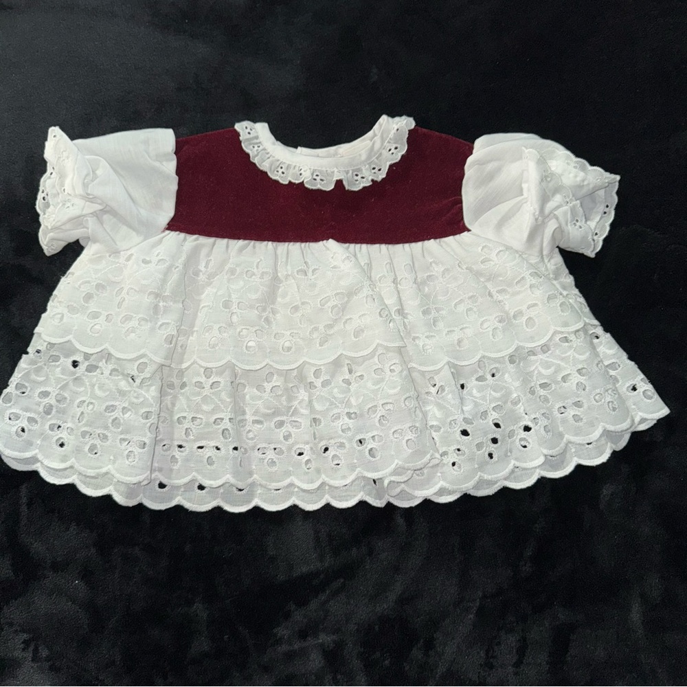Vintage Paper Tag Charming Lace Toddler Shirt